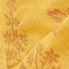 Tangerine Yellow Saree with Floral Pattern